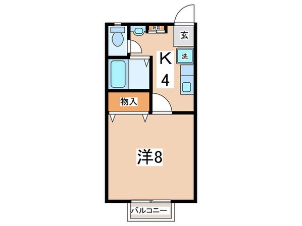 マ・シャンブル大野の物件間取画像